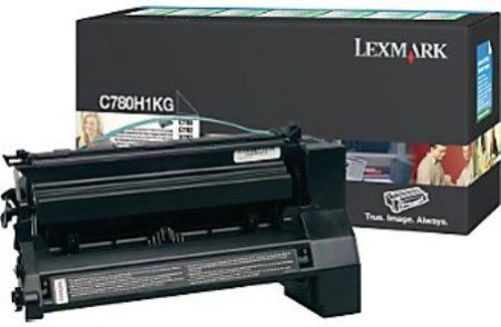 Lexmark C780H1KG Black Genuine Toner Cartridge 10K Print Yield
