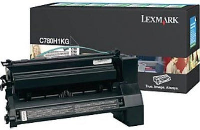 Lexmark C780H1KG Black Genuine Toner Cartridge 10K Print Yield