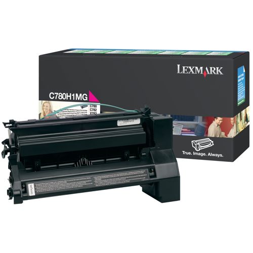 Lexmark C780H1MG Magenta Genuine Toner Cartridge 10K Print Yield