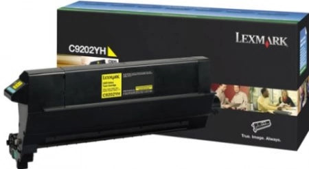 Lexmark C920 C9202YH Yellow Genuine Toner Cartridge 14,000 Yield
