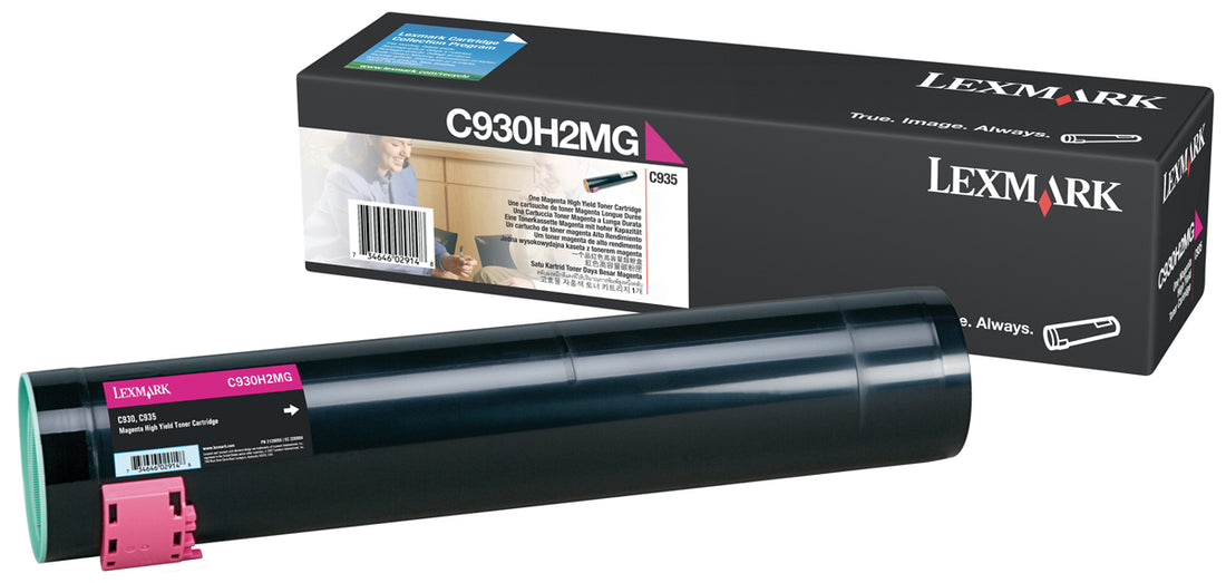 Lexmark C935 C930H2MG Magenta Genuine Toner Cartridge 24K Print Yield