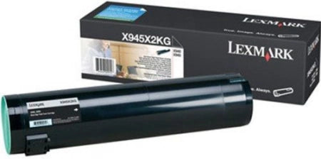 Lexmark X945X2KG Black Genuine Toner Cartridge 36,000 pages