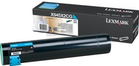 Lexmark X945X2CG Cyan Genuine Toner Cartridge 22,000 page