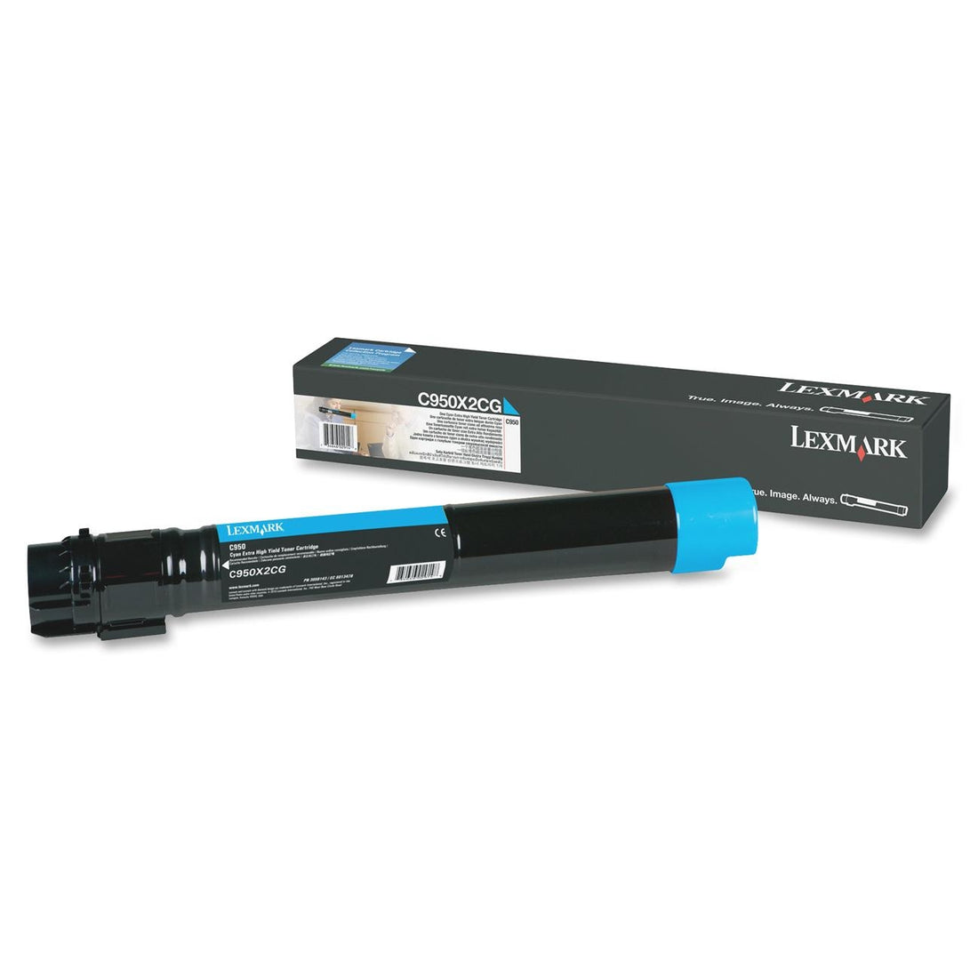 Genuine Lexmark C950 C950X2CG Cyan Extra High Capacity Toner Cartridge 22000 Page