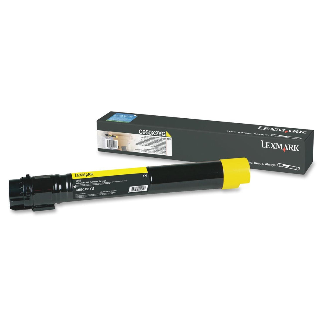 Genuine Lexmark C950 C950X2YG Yellow Extra High Yield Toner Cartridge 22K Print Yield