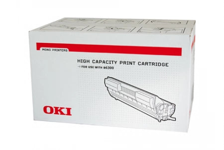 OKI B6300 Black Genuine Toner Cartridge 17,000 Prints