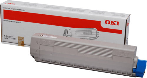 Genuine OKI C831 44844528 Black Toner Cartridge 10,000 Print