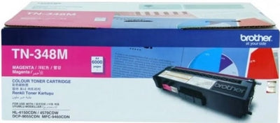 Genuine Brother TN348M Magenta Toner Cartridge 6000 Pages