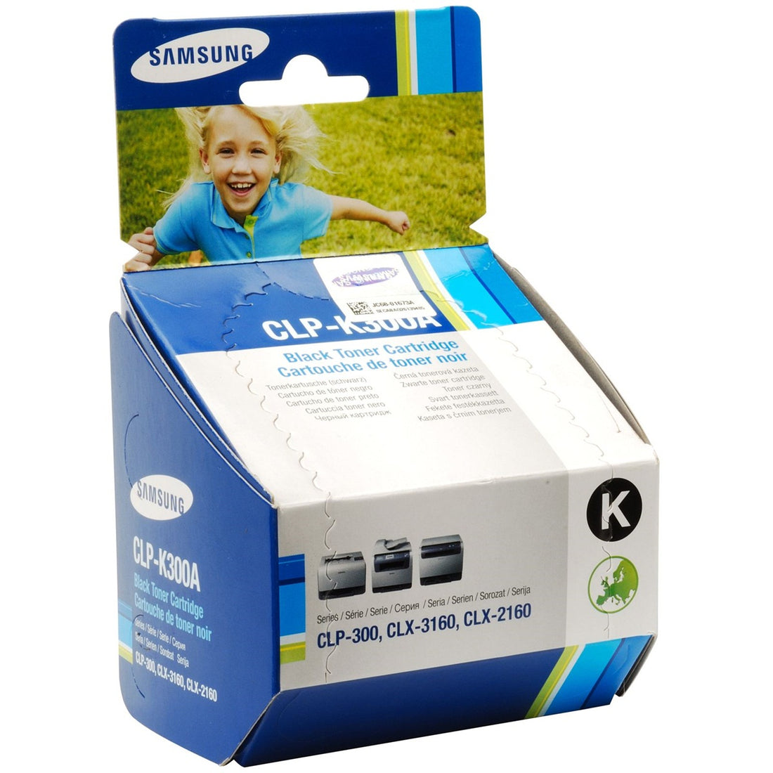 Genuine Samsung CLP300N CLX2160 CLX3160F CLPC300A Cyan Toner Cartridge 1,000 Print