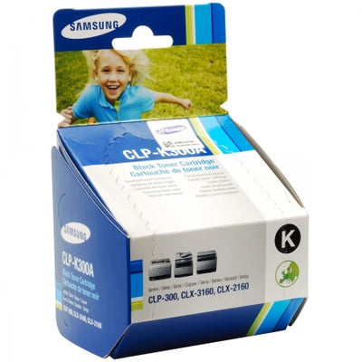 Genuine Samsung CLP300N CLX2160 CLX3160F CLPC300A Cyan Toner Cartridge 1,000 Prints