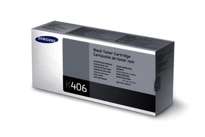 Genuine Samsung CLP360 CLP365 CLX3300 CLX3305FN SLC410W SLC460FW CLTK406S Black Toner Cartridge 1,500 Prints