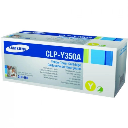 Samsung CLP350N CLPY350A Yellow Genuine Toner Cartridge 2,000 Prints