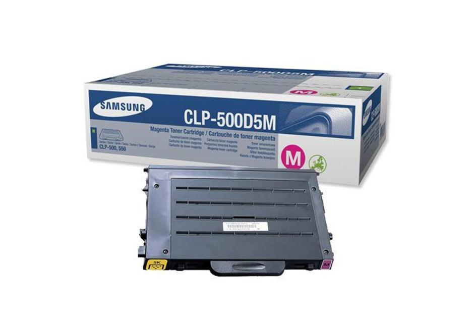 Samsung CLP550 CLP500D5M Magenta Genuine Toner Cartridge 5,000 Print