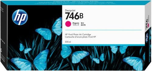 Genuine HP 746B Designjet Magenta Ink Cartridge 300m