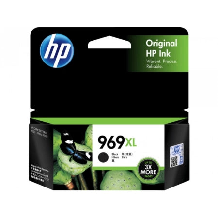 HP 969XL 3JA85AA Black Genuine Ink Cartridge 3000 Prints