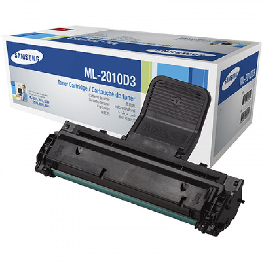 Samsung ML2510 ML2571N ML2010D3 Black Genuine Toner Cartridge 3,000 Print