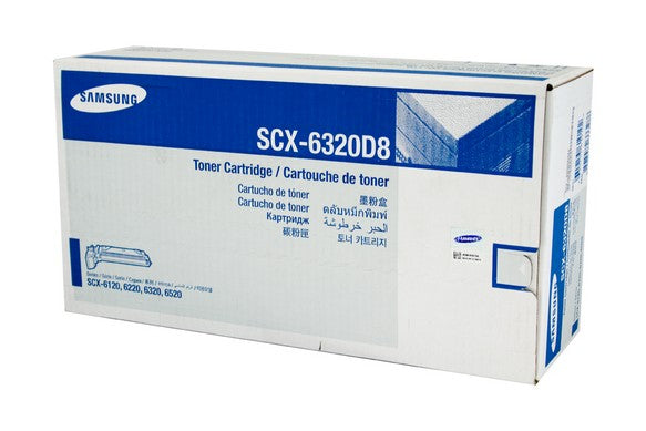 Samsung SCX6320F SCX6320D8 Black Genuine Toner Cartridge 8,000 Print