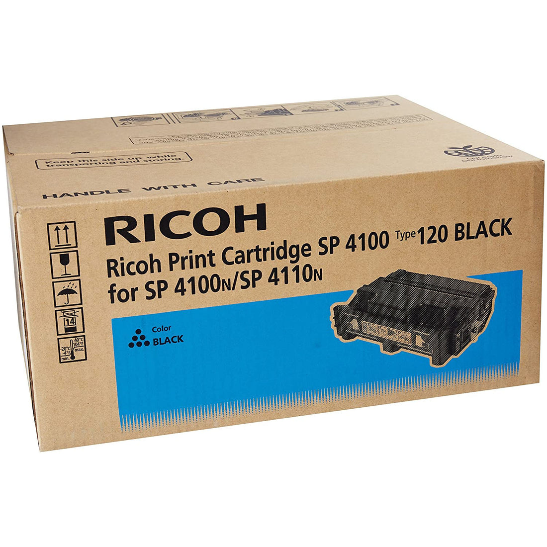 Genuine Ricoh 407009 Black Toner Cartridge - 15k Print Yield