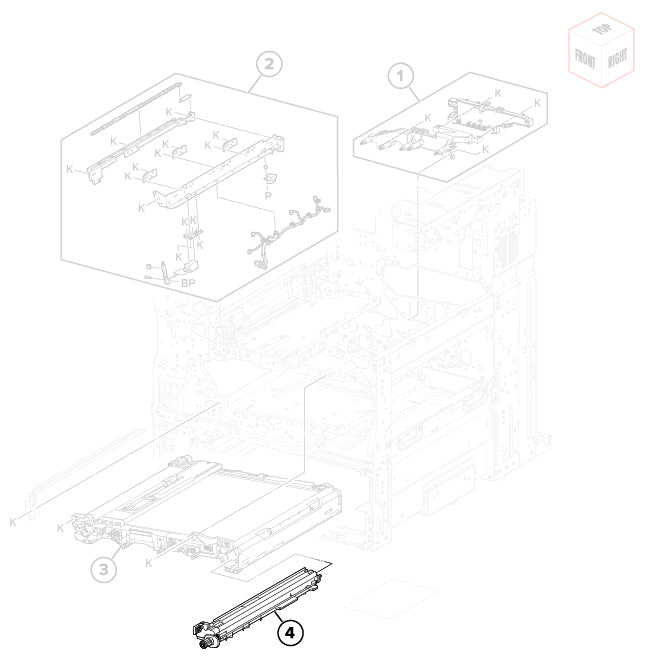 Genuine Lexmark Image Transfer Module Cleaner 240K Prints 41X3337