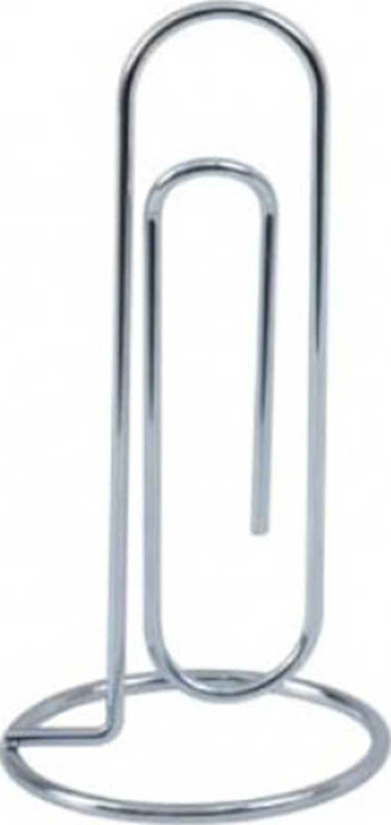 Deflect-O Memo Holder Desk Top Clip Design Chrome
