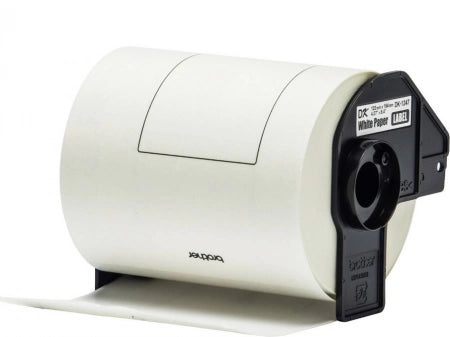 Generic Brother DK-11247 Black on White Thermal Die-Cut Shipping Label Roll 180/roll 103x164mm