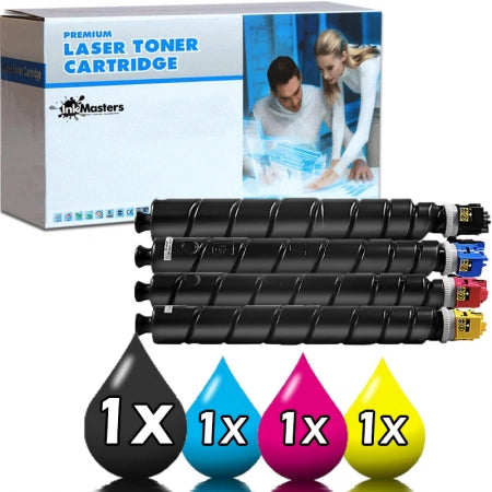 4 Pack Kyocera TK-8529 Compatible Toner Combo Pack [1BK, 1C, 1M, 1Y]