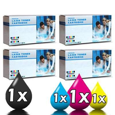 Compatible Katun 4 Pack Sharp MX36GT Toner Set MX 2610N, 2640N, 3110N, 3610N, 1BK+1C+1Y+1
