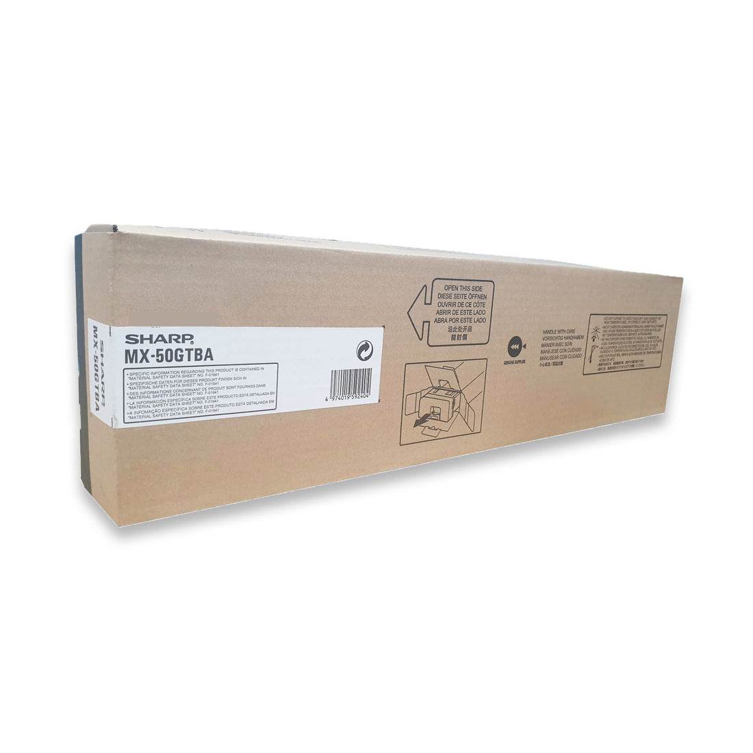 Sharp MX50GTBA MX4100/5000 Black Genuine Toner Cartridge 36K Print Yield
