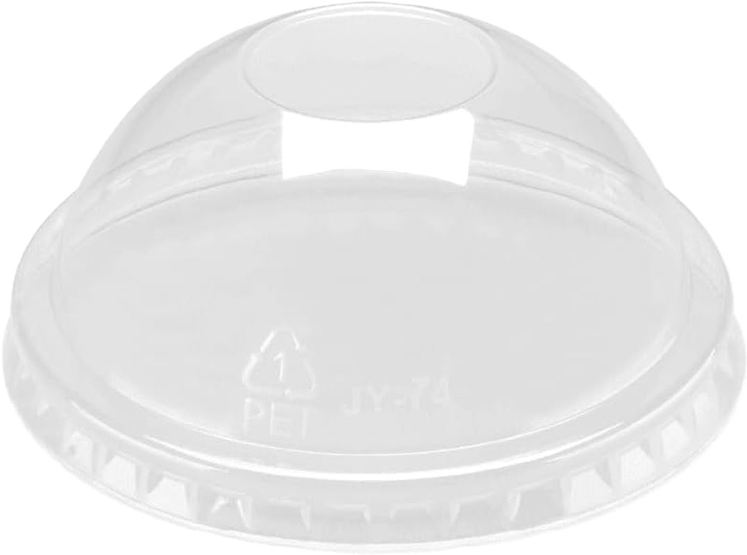 8-12-16oz Dome Lid Clear No Hole Carton of 1000