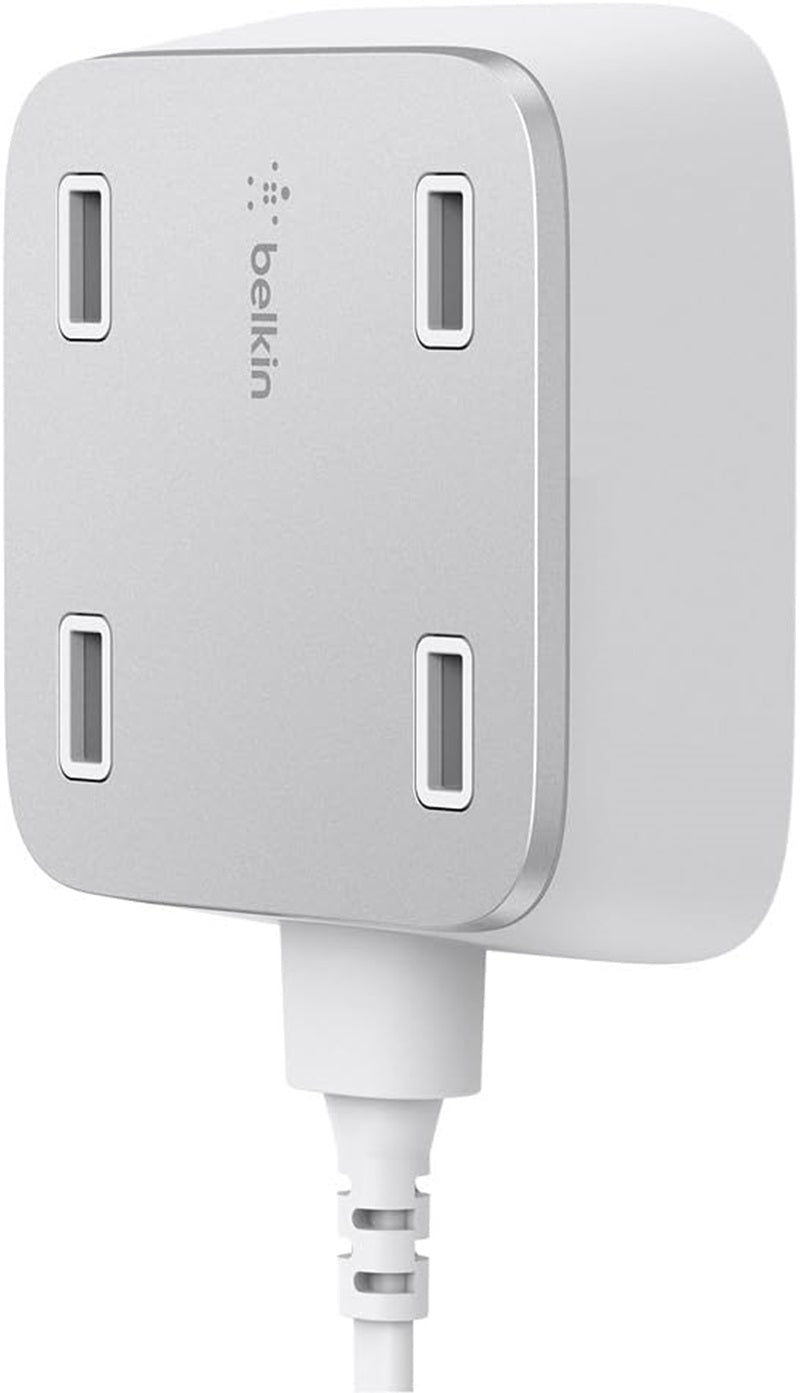 Belkin Family RockStar 5.4A 4 USB-A Mountable Charger 3M Box #213