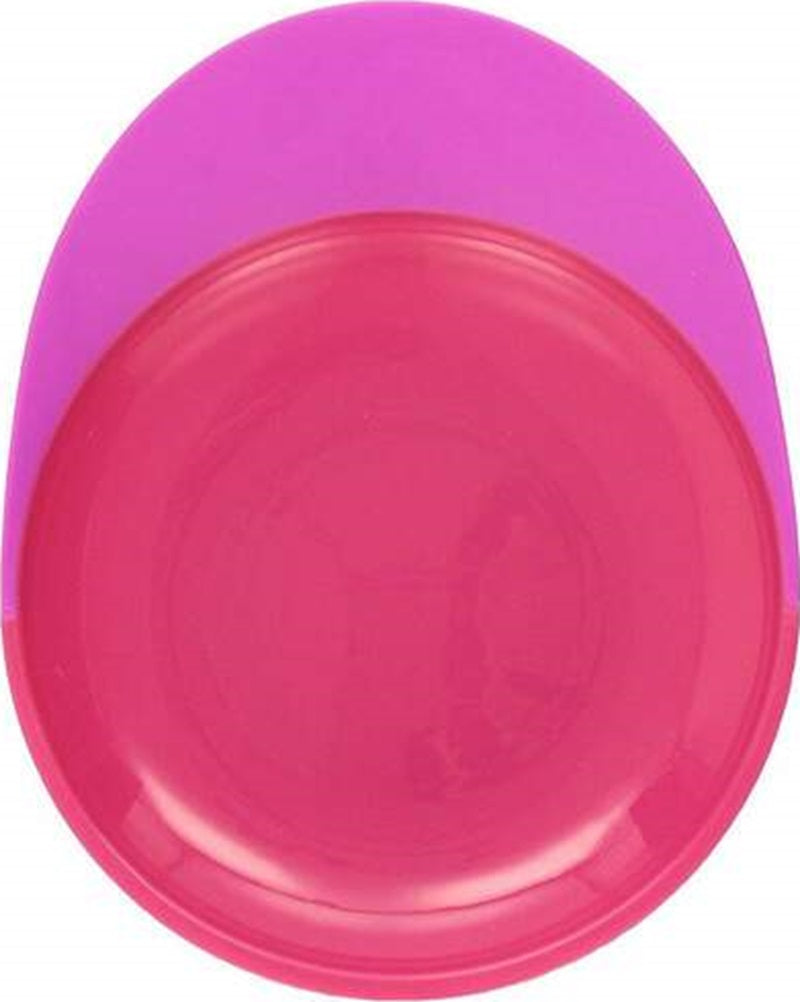 Boon Catch Plate - Pink / Purple Suction Bottom and Catch Lip
