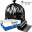 Carton of 250 54L Black Bin Liners - Able 18 micron (Medium Strength)