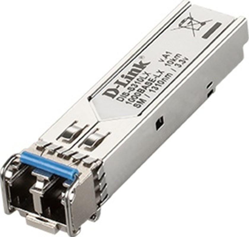 D-Link 1000Base-LX Industrial SFP Transceiver (Single Mode 1310nm) - 10km DIS-S310LX