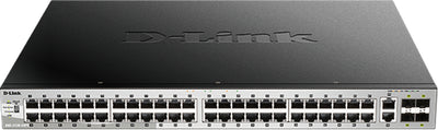 54-Port Stackable Gigabit Layer 3+ Switch with 6 10GbE ports DGS-3130-54T