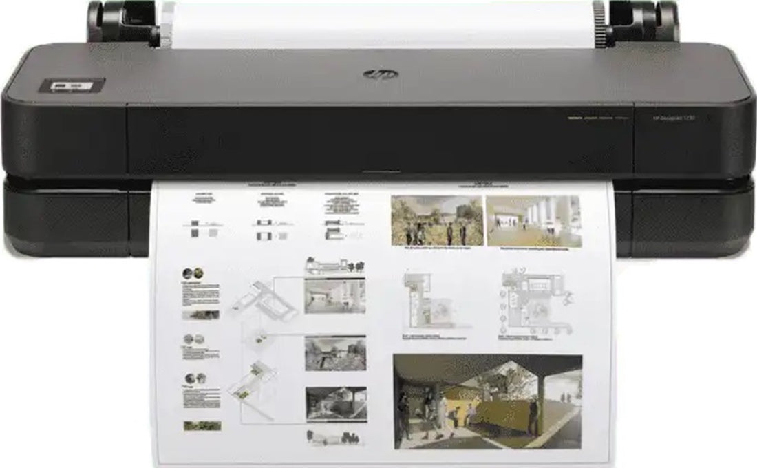 HP A1 DesignJet T230 24inch Wireless Wide Format Plotter Printer + 3YR NBD HW Support &amp; Stand