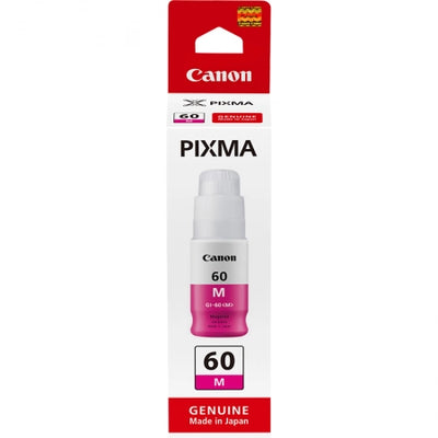 Genuine Canon GI60M Magenta Ink Bottle 7,700 Prints