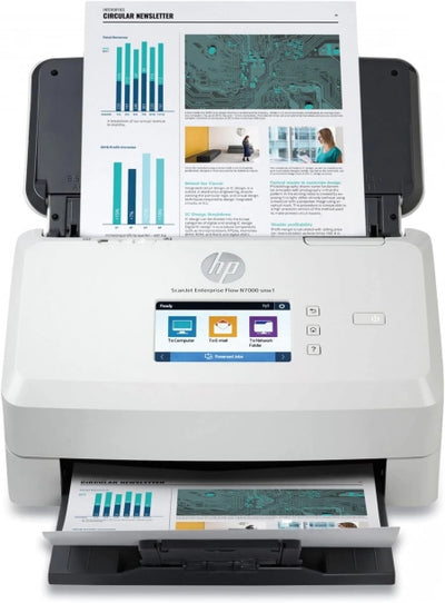HP ScanJet Enterprise Flow N7000 snw1 Sheetfeed Scanner 75ppm 6FW10A