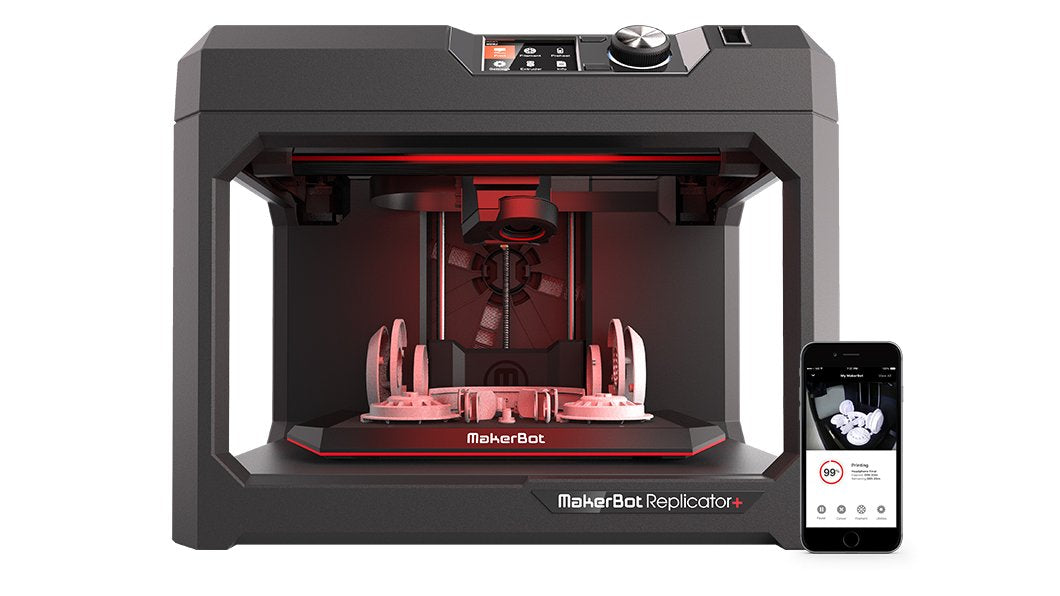 MAKERBOT REPLICATOR + DESKTOP  3D PRINTER