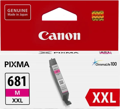 Genuine Canon CLI681XXLM Magenta Ink Cartridge 760 Prints