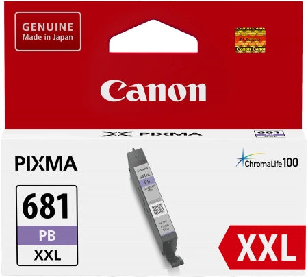Genuine Canon CLI681XXLPB Photo Blue Ink Cartridge 9,140 Prints