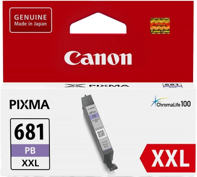 Genuine Canon CLI681XXLPB Photo Blue Ink Cartridge 9,140 Prints