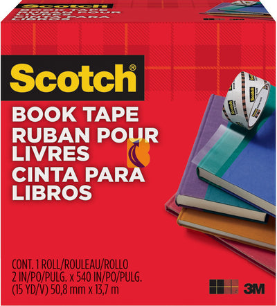 Scotch 845 Clear BookTape - 70006854320