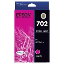 Epson 702 C13T344392 Magenta Genuine Ink Cartridge 300 Print