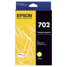 Epson 702 C13T344492 Yellow Genuine Ink Cartridge 300 Print