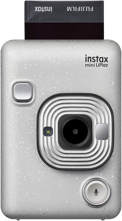 Fujifilm instax mini LiPlay Camera (Stone White)