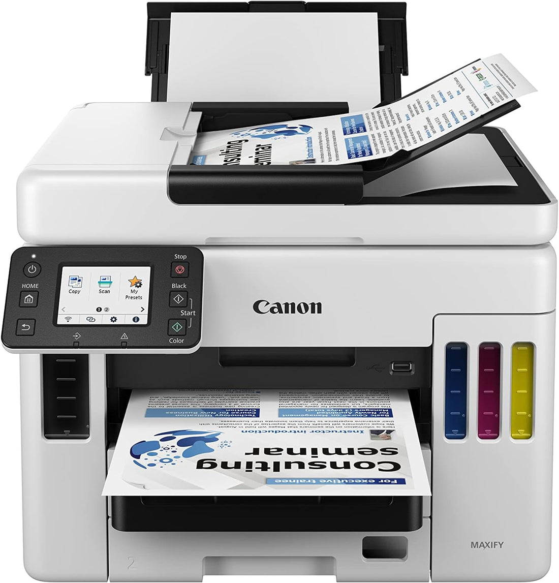 Canon MAXIFY GX7060 MegaTank All-In-One+Set of Ink Included