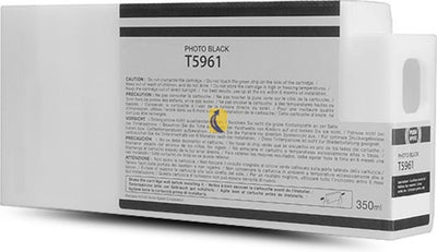 Epson 350ml UltraChrome T5961 Photo Black  Generic Ink Cartridge C13T596100