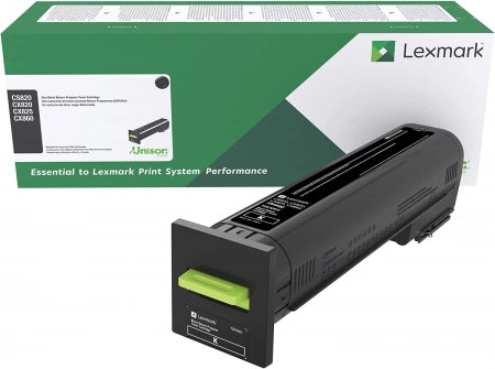 Genuine Lexmark 72K60K0 Black Toner CS820 CX825 CX860 8,000 Yield