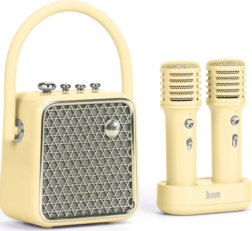 Divoom SongBird-HQ-SE Portable Bluetooth Speaker - Yellow