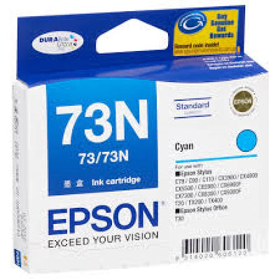 Epson 73N T1052 C13T105292 Cyan Genuine Ink Cartridge 310 Prints